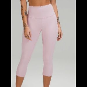 NWOT Lululemon Align 21in Pink Peony size 6